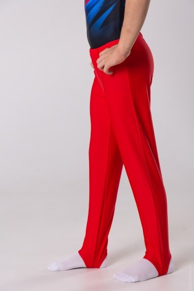 Гимнастическое трико.  Красное (2). РФ. 