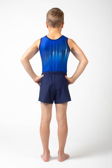 Купальник гимнастический мужской &quot;Крис&quot;. Синий.   