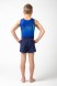 Купальник гимнастический мужской &quot;Крис&quot;. Синий.   