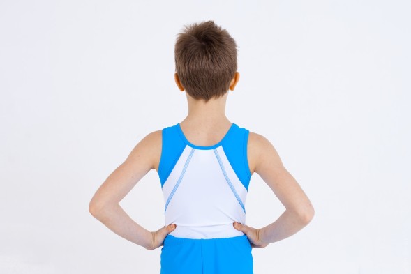 Купальник гимнастический. Мужской.&quot;Алекс&quot;. Размер 42 Рост 158