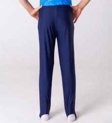 Гимнастическое трико.  Темно-синее (2).