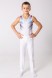 Гимнастическое трико.  Белое (2). РФ.  