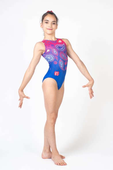 Гимнастический купальник &quot;Настюша&quot; Рост 104-110