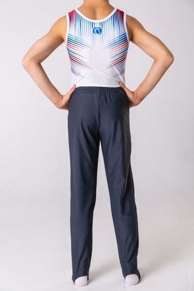 Гимнастическое трико.  Серое (2). 