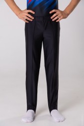 Гимнастическое трико.  Черное (2).