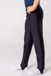 Гимнастическое трико.  Черное (2).