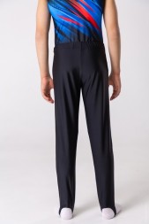 Гимнастическое трико.  Черное (2).