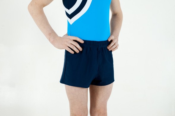 Шорты гимнастические, мужские. Темно-синие.