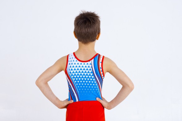 Купальник гимнастический. Мужской. &quot;Волна&quot;.   