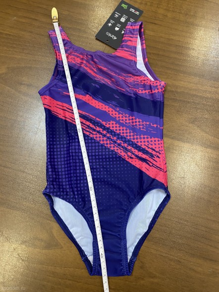 Гимнастический купальник Вихрь. Фиолетовый