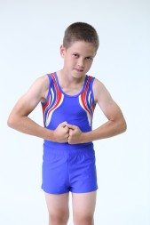 Купальник гимнастический. Мужской. &quot;Россия&quot;.   