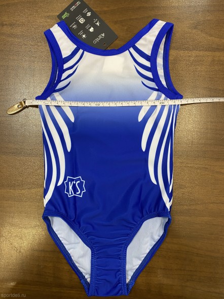 Гимнастический купальник Феникс. Василек. 