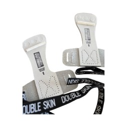 Накладки  для перекладины с кожаным валиком (узкие). На липучке 