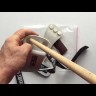 Накладки  для перекладины с кожаным валиком (узкие). На липучке 