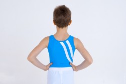 Купальник гимнастический. Мужской."Лидер". Бирюзовый.