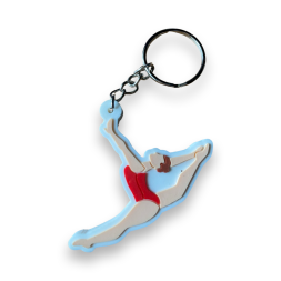 Брелок Гимнастка в полёте