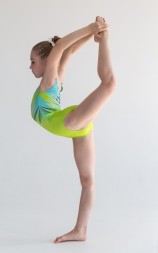 Купальник женский "Космос". Зеленый