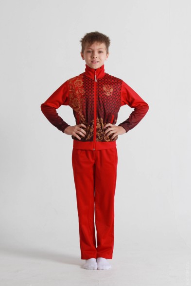 Брюки спортивные. Красные.