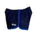 Шорты спортивные. Темно-синие. Окантовка голубая.