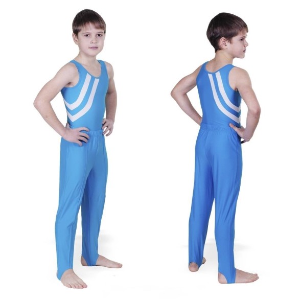 Гимнастическое трико. Бирюзовое.