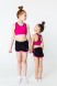 Комплект (Топ+шорты). Розовый