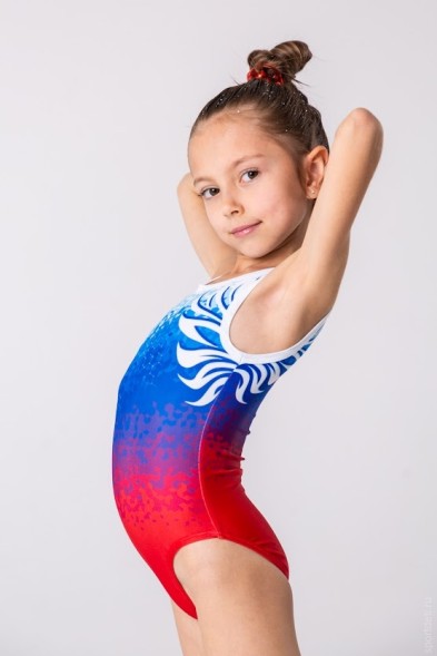 Гимнастический купальник Крылья. Женский