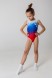 Гимнастический купальник Крылья. Женский