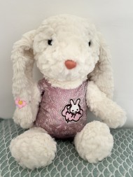 Зайчик (белый) в купальнике