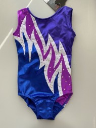 Гимнастический купальник &quot;Эллиса&quot;. Фиолетовый.