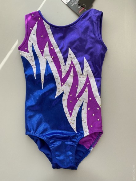 Гимнастический купальник "Эллиса". Фиолетовый.
