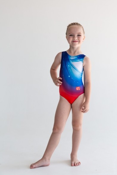 Гимнастический купальник Вселенная