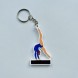 Брелок Гимнастка на бревне