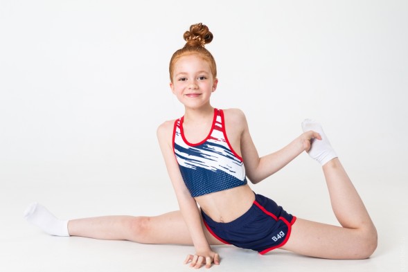 Комплект (Топ+шорты). RUS