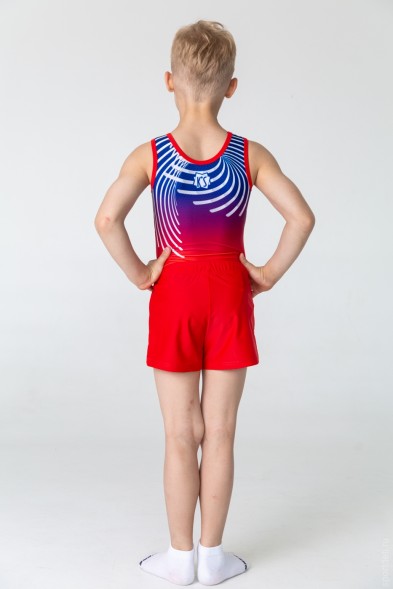 Купальник  мужской &quot;Галактика&quot;. Красный. 