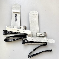 Накладки на руки для работы на кольцах. Ремень/стропа, пластиковый валик