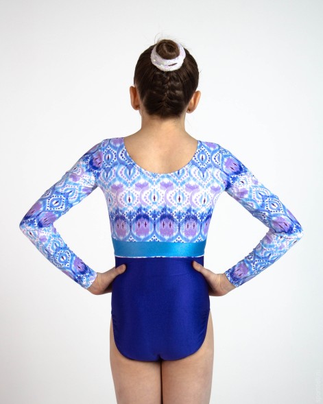 Гимнастический купальник. Арт. 17811 В8. Рост 116