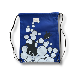 Мешочек-рюкзачок. Синий