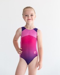 Гимнастический купальник Электра. Розовый