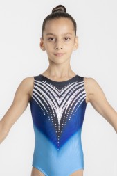 Сияние (синий) Купальник для выступлений