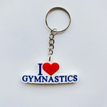 Брелок I love gymnastics