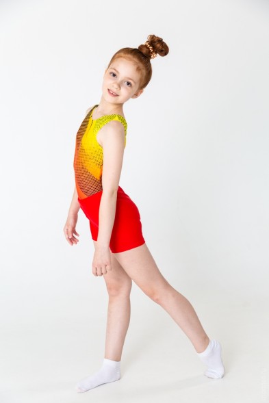 Гимнастический купальник для девочек &quot;Марс&quot;  