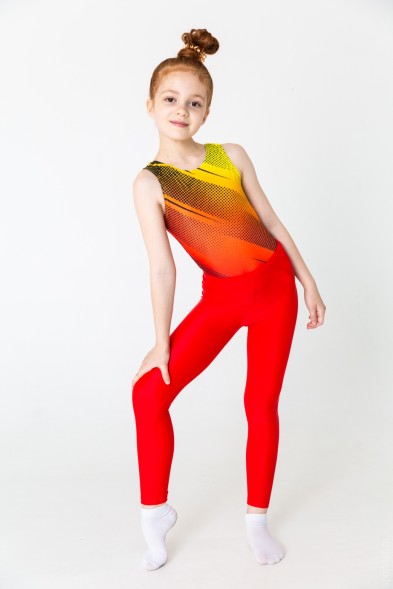 Гимнастический купальник для девочек &quot;Марс&quot;  