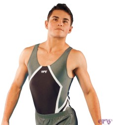 Комплект гимнастический &quot;Йоханес&quot;(купальник и серые шорты). Рост 146-152 Арт.89785/01.