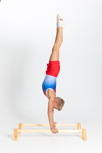 Пульс Победы. Синий Купальник гимнастический мужской 