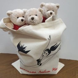 Сумка-шоппер Гимнастика любит меня