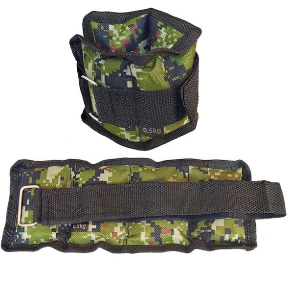 Утяжелители. Камуфляж. 2 шт по 0,5 кг.