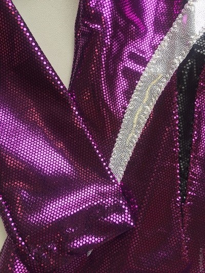 Гимнастический купальник для выступлений. Арт.  1526 Рост 122-128