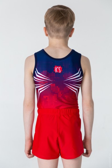 Купальник гимнастический мужской &quot;Форвард&quot;. Меланж