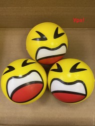 Эспандер кистевой мяч ПУ, 6,3 см (смайлик)