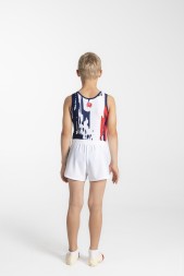 Купальник гимнастический мужской "Art" Темно-синий